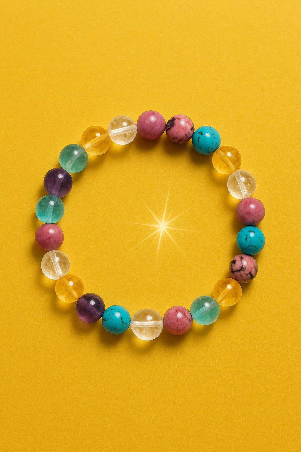 Study Focus Crystal Bracelet – For Concentration, Memory & Success in Studies