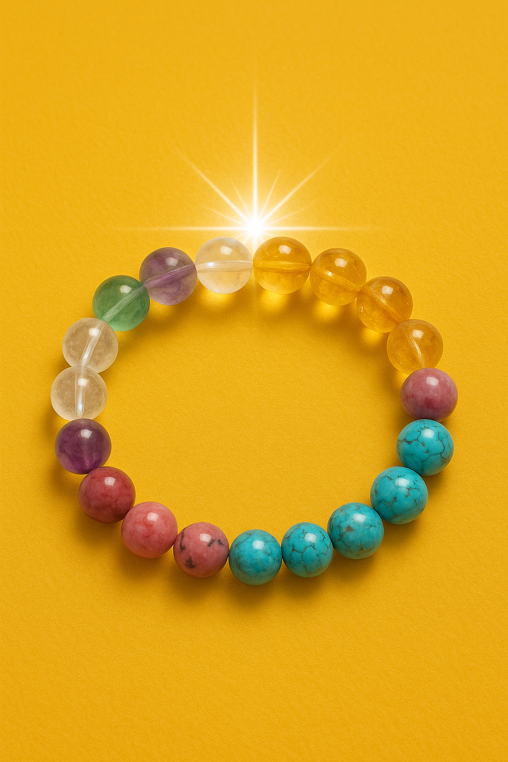 Study Focus Crystal Bracelet – For Concentration, Memory & Success in Studies