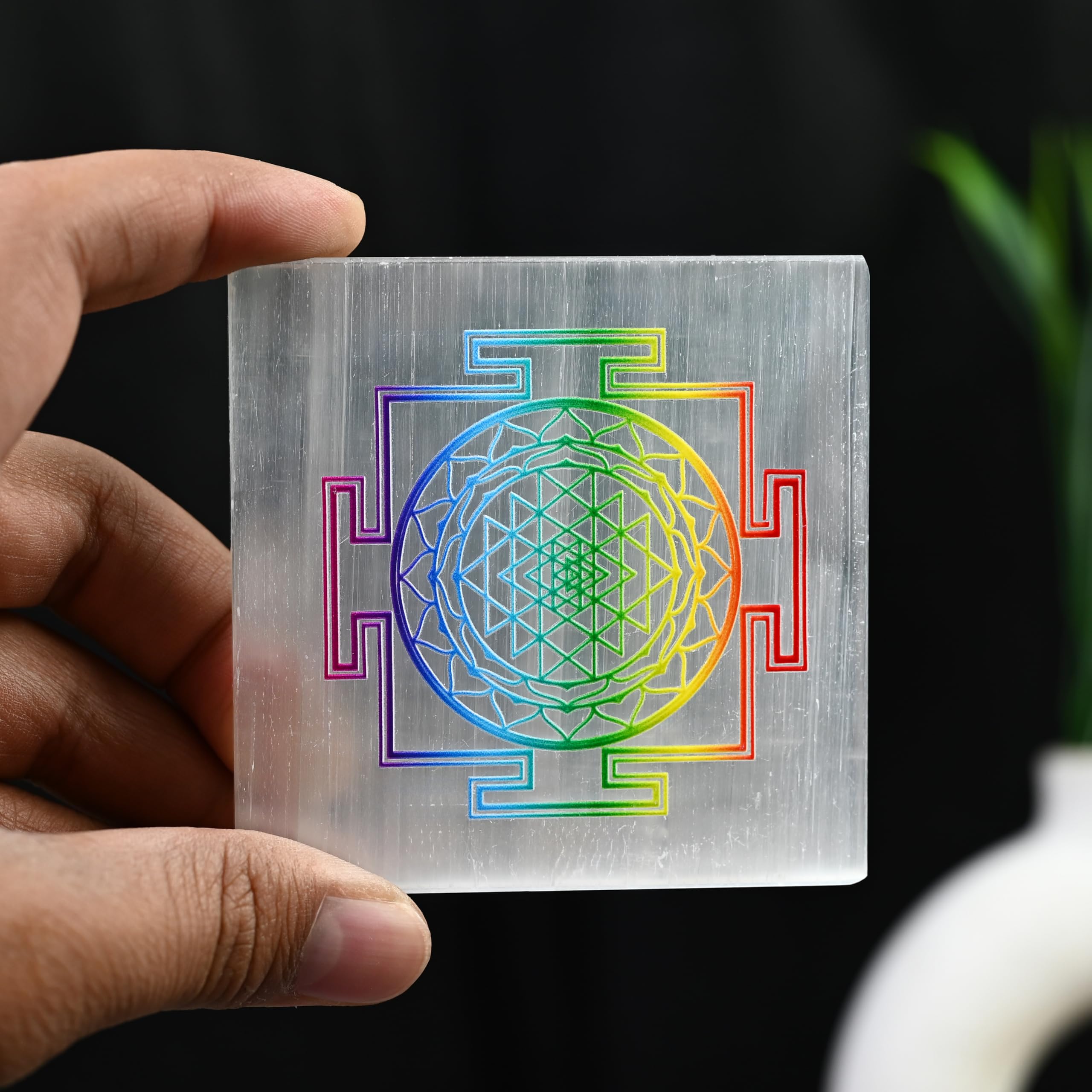 Selenite Plate