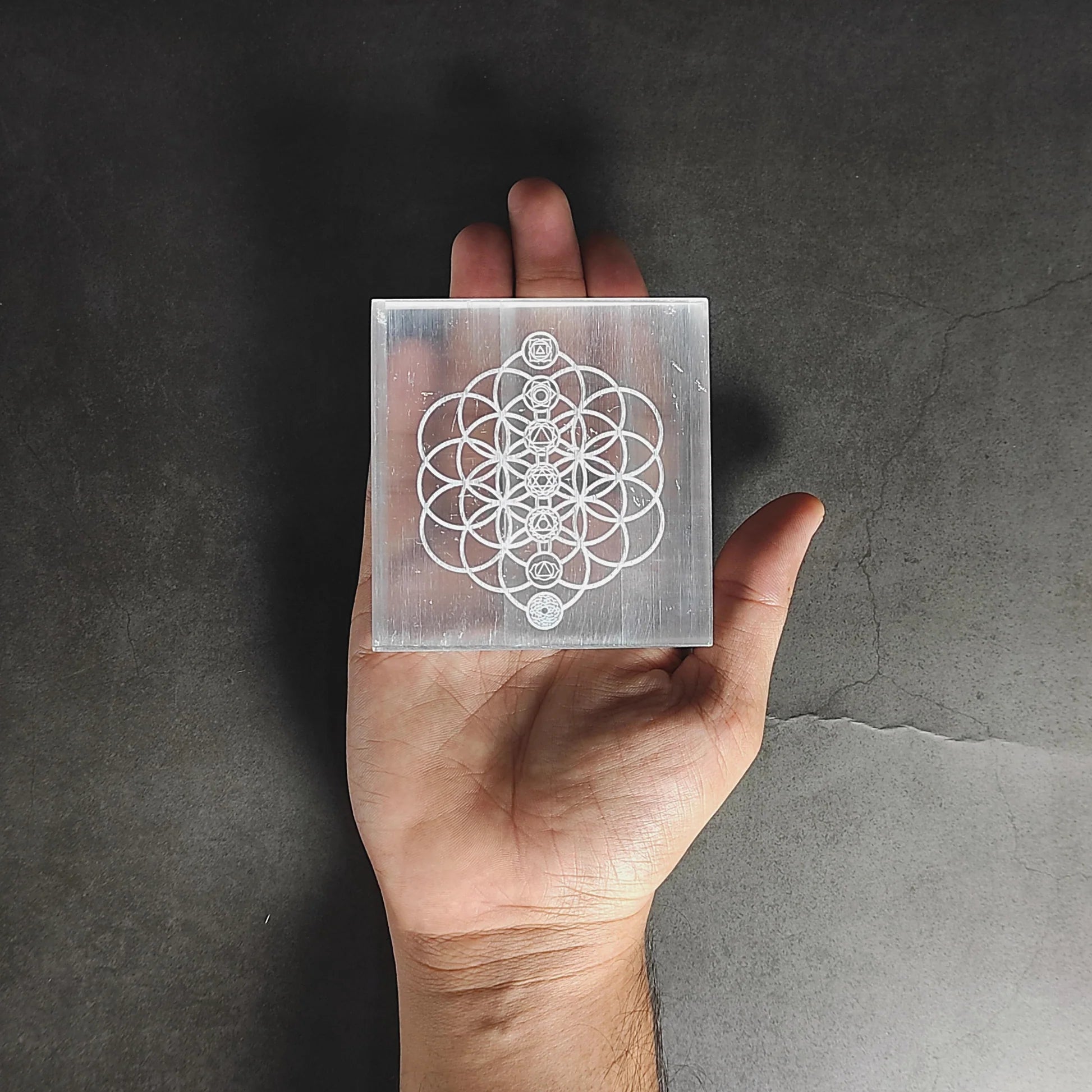 Selenite Plate